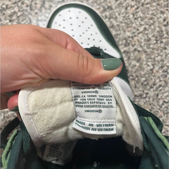 Nike Dunk High Spartan Green - Picture 6 of 10